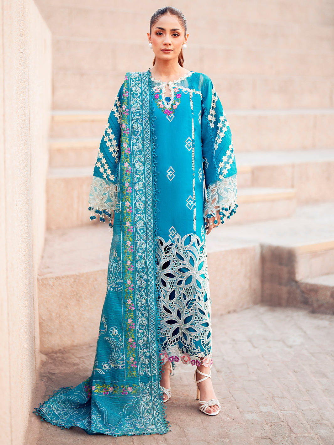 Parishay | Dil e Raqsam Festive Eid Lawn | DR-03 - by - Libasekhas UK - Registered Vendor of : Parishay - 100% Original Designer Dresss