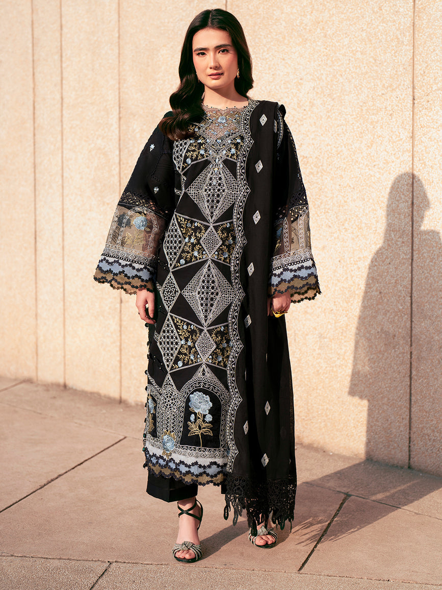 Parishay | Dil e Raqsam Festive Eid Lawn | DR-08 - by - Libasekhas UK - Registered Vendor of : Parishay - 100% Original Designer Dresss