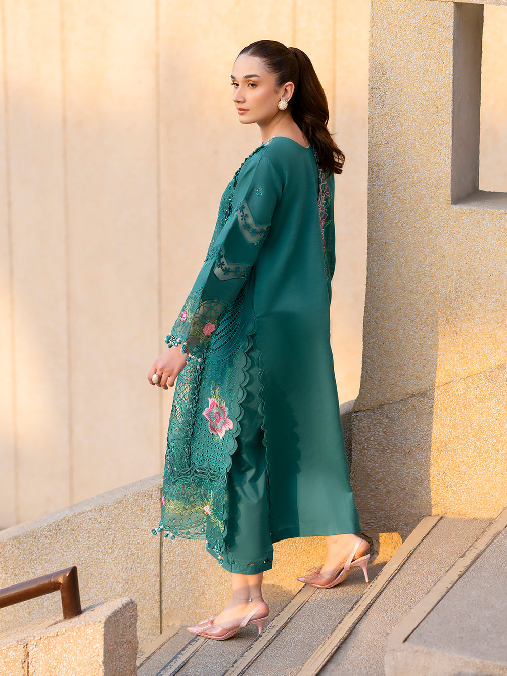 Parishay | Dil e Raqsam Festive Eid Lawn | DR-09 - by - Libasekhas UK - Registered Vendor of : Parishay - 100% Original Designer Dresss