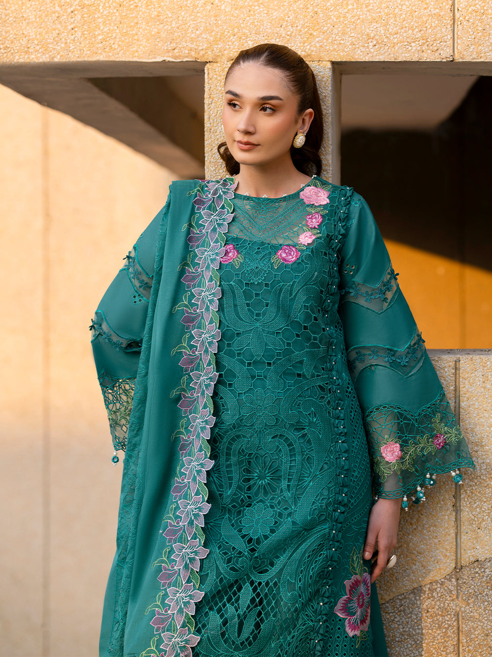 Parishay | Dil e Raqsam Festive Eid Lawn | DR-09 - by - Libasekhas UK - Registered Vendor of : Parishay - 100% Original Designer Dresss
