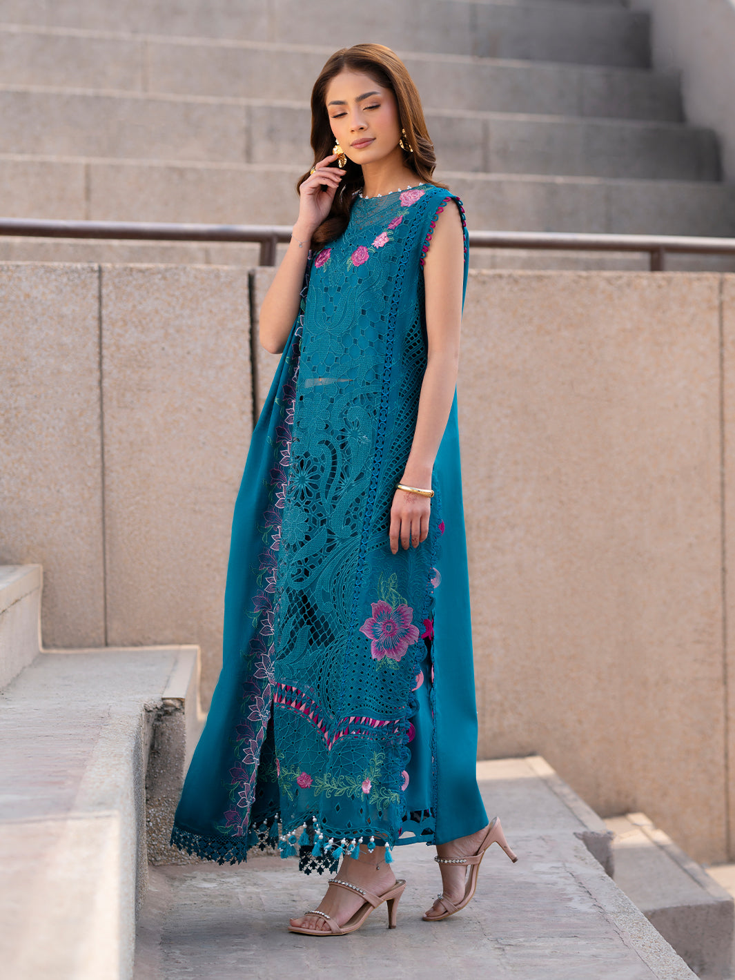Parishay | Dil e Raqsam Festive Eid Lawn | DR-10 - by - Libasekhas UK - Registered Vendor of : Parishay - 100% Original Designer Dresss