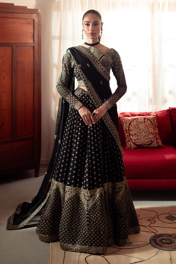 Neeshay | Dastaan Luxury Chiffon | Sunehri - by - Libasekhas UK - Registered Vendor of : Neeshay - 100% Original Designer Dresss