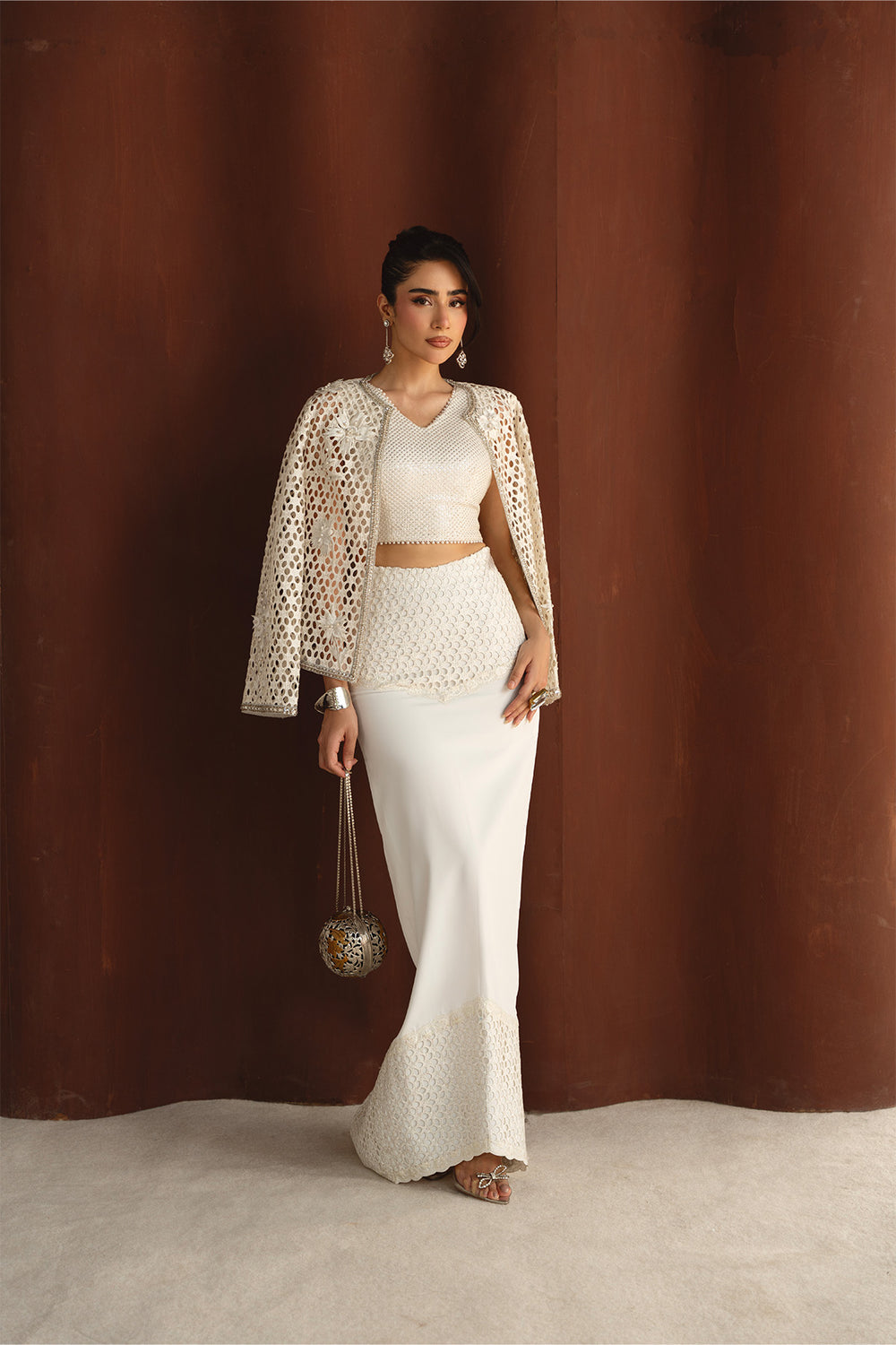 Mysie | Festive 26 | Snowy - by Libasekhas UK - Registered Vendor of : Mysie - 100% Original Designer Dress