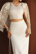 Mysie | Festive 26 | Snowy - by Libasekhas UK - Registered Vendor of : Mysie - 100% Original Designer Dress