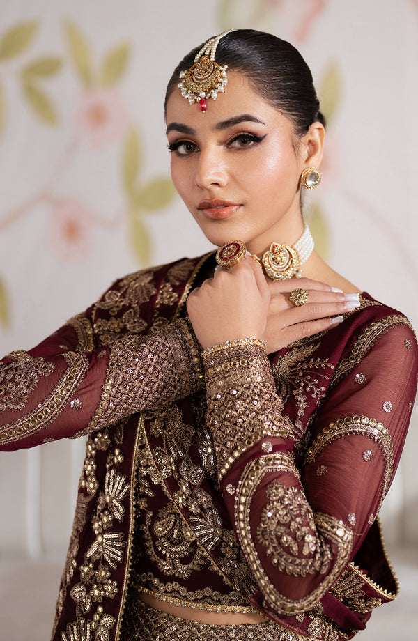 Zarif | Shehnai Luxury Wedding Edit | SHEESHAM - by - Libasekhas UK - Registered Vendor of : Zarif - 100% Original Designer Dresss