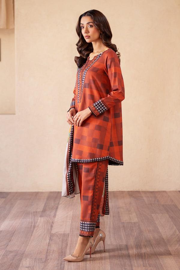 Charizma | Print Melody | CPM-4-S45A - by - Libasekhas UK - Registered Vendor of : Charizma - 100% Original Designer Dresss