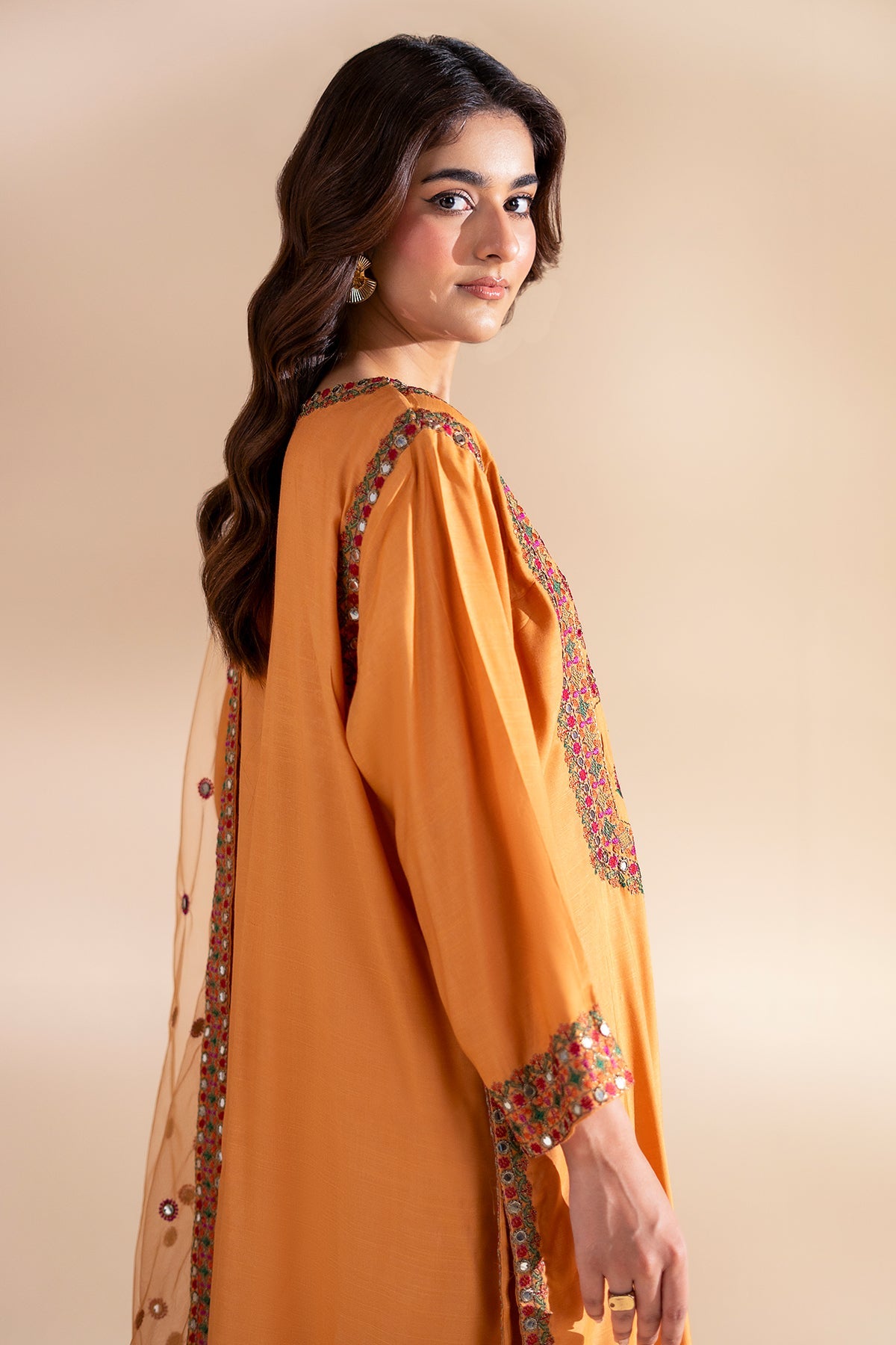 Charizma | Festive Pret | 3-PC Embroidered Silk CMA-6-360 - by Libasekhas UK - Registered Vendor of : Charizma - 100% Original Designer Dress