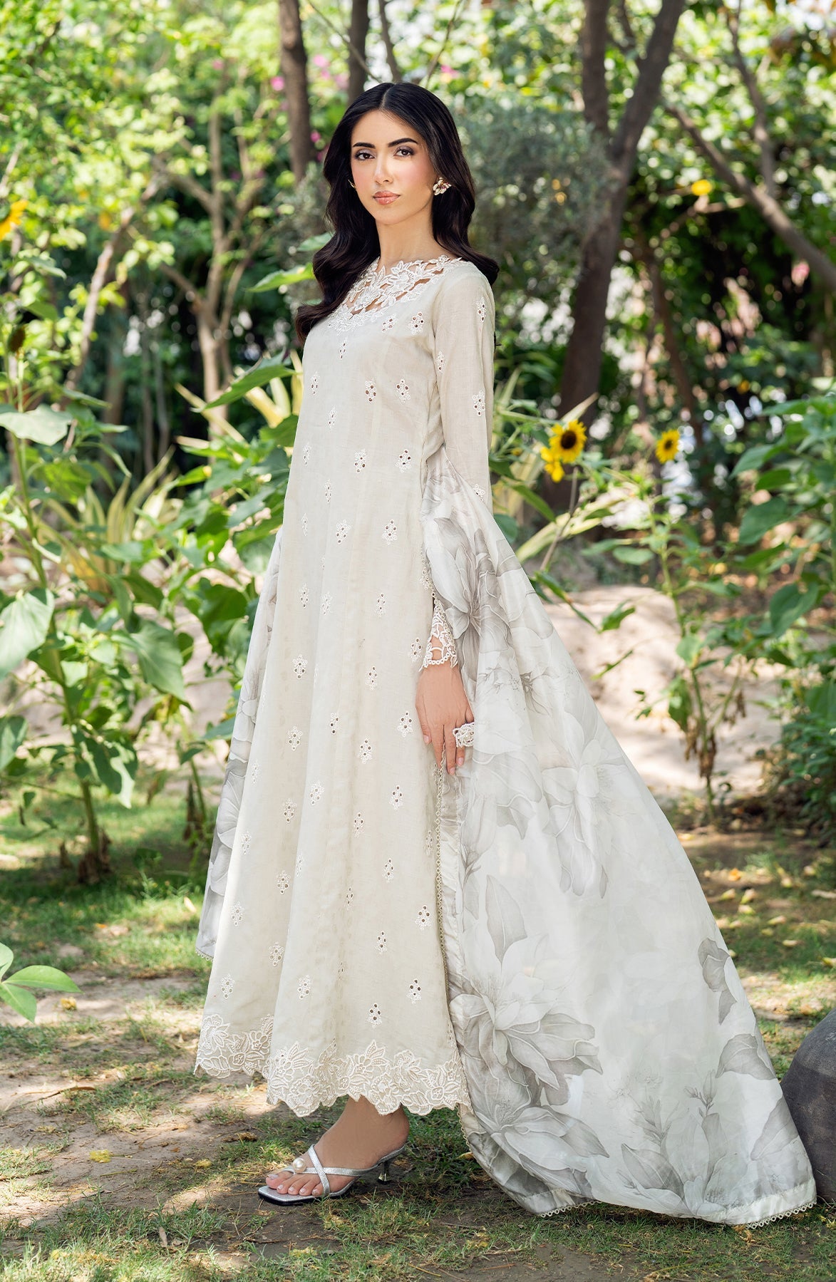 Zarif | Nura Textured Lawn 25 | ISARA - by - Libasekhas UK - Registered Vendor of : Zarif - 100% Original Designer Dresss