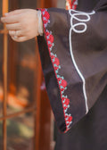 Fozia Khalid | Silk Spire | NOIR - by - Libasekhas UK - Registered Vendor of : Fozia Khalid - 100% Original Designer Dresss