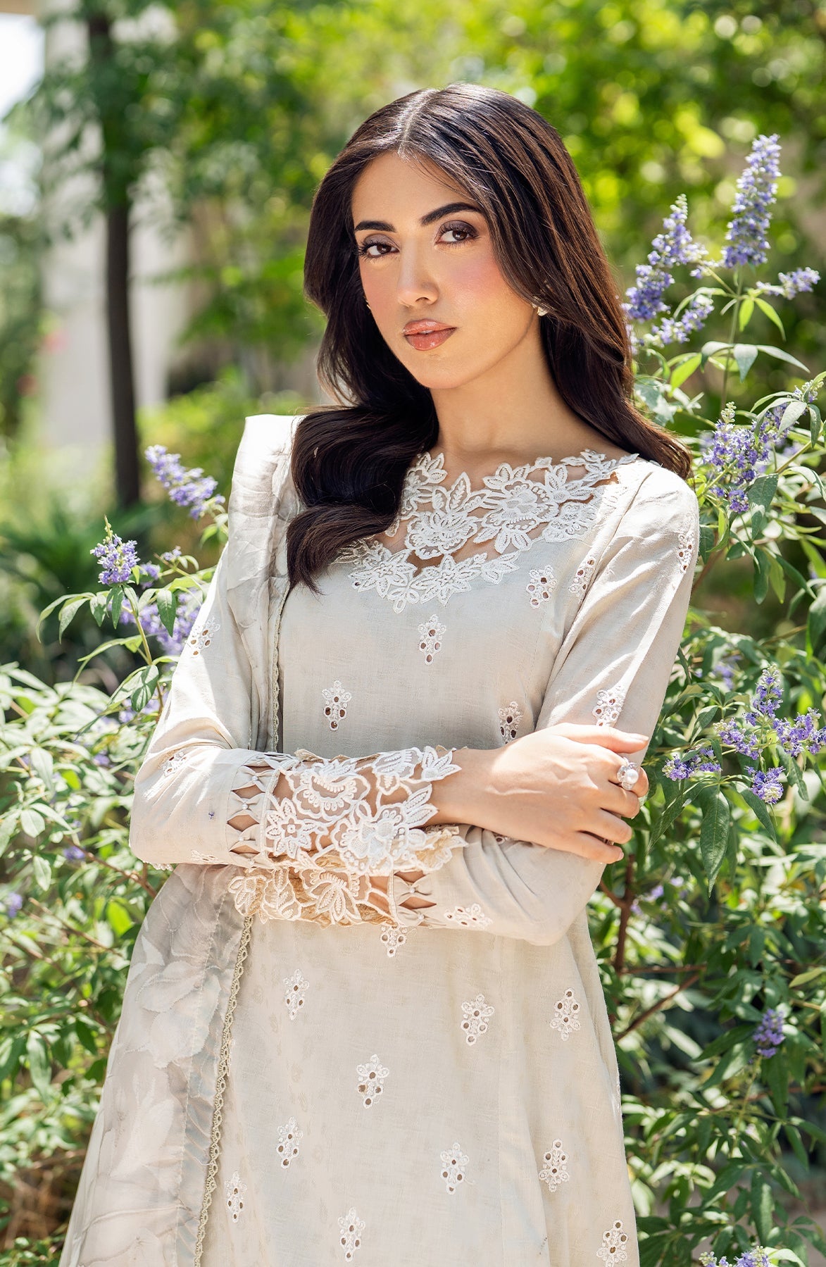 Zarif | Nura Textured Lawn 25 | ISARA - by - Libasekhas UK - Registered Vendor of : Zarif - 100% Original Designer Dresss