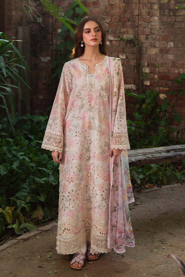 Neeshay | Summer Lines Printkari 25 | WHIMSY - by - Libasekhas UK - Registered Vendor of : Neeshay - 100% Original Designer Dresss