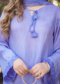 Fozia Khalid | Silk Spire | LAGOON - by - Libasekhas UK - Registered Vendor of : Fozia Khalid - 100% Original Designer Dresss