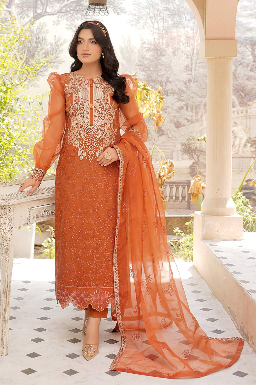 Maryams | Luxury Pret | M-1202 - by - Libasekhas UK - Registered Vendor of : Maryams - 100% Original Designer Dresss