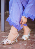 Fozia Khalid | Silk Spire | LAGOON - by - Libasekhas UK - Registered Vendor of : Fozia Khalid - 100% Original Designer Dresss