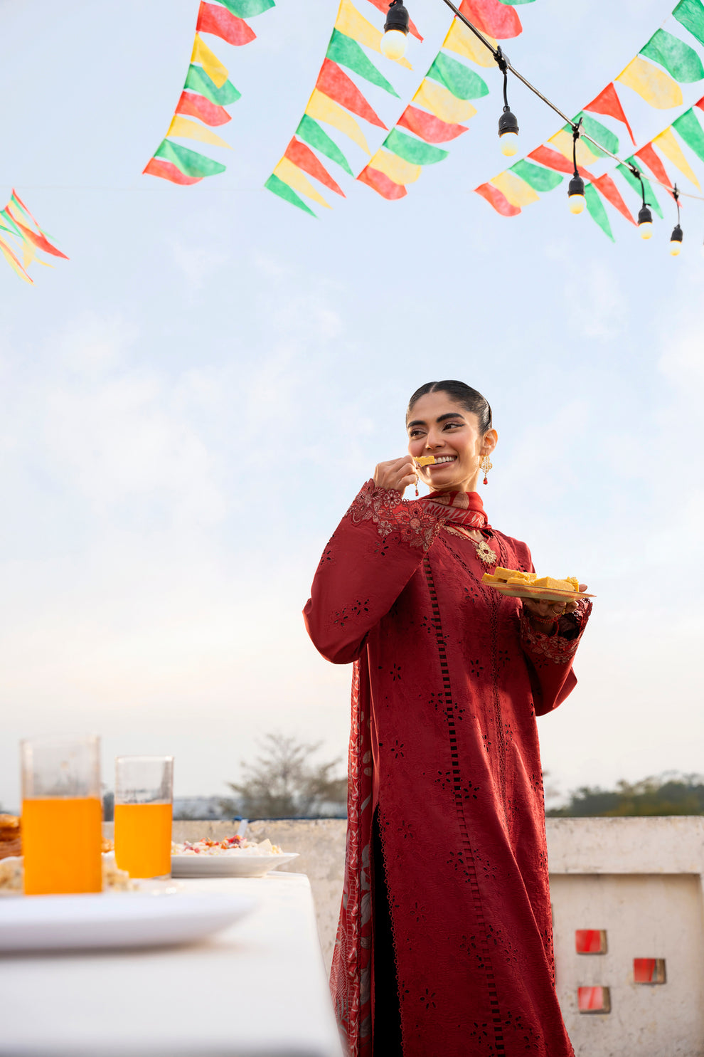 Florent | Basant Chikankari | FBC - 7A - by Libasekhas UK - Registered Vendor of : Florent - 100% Original Designer Dress