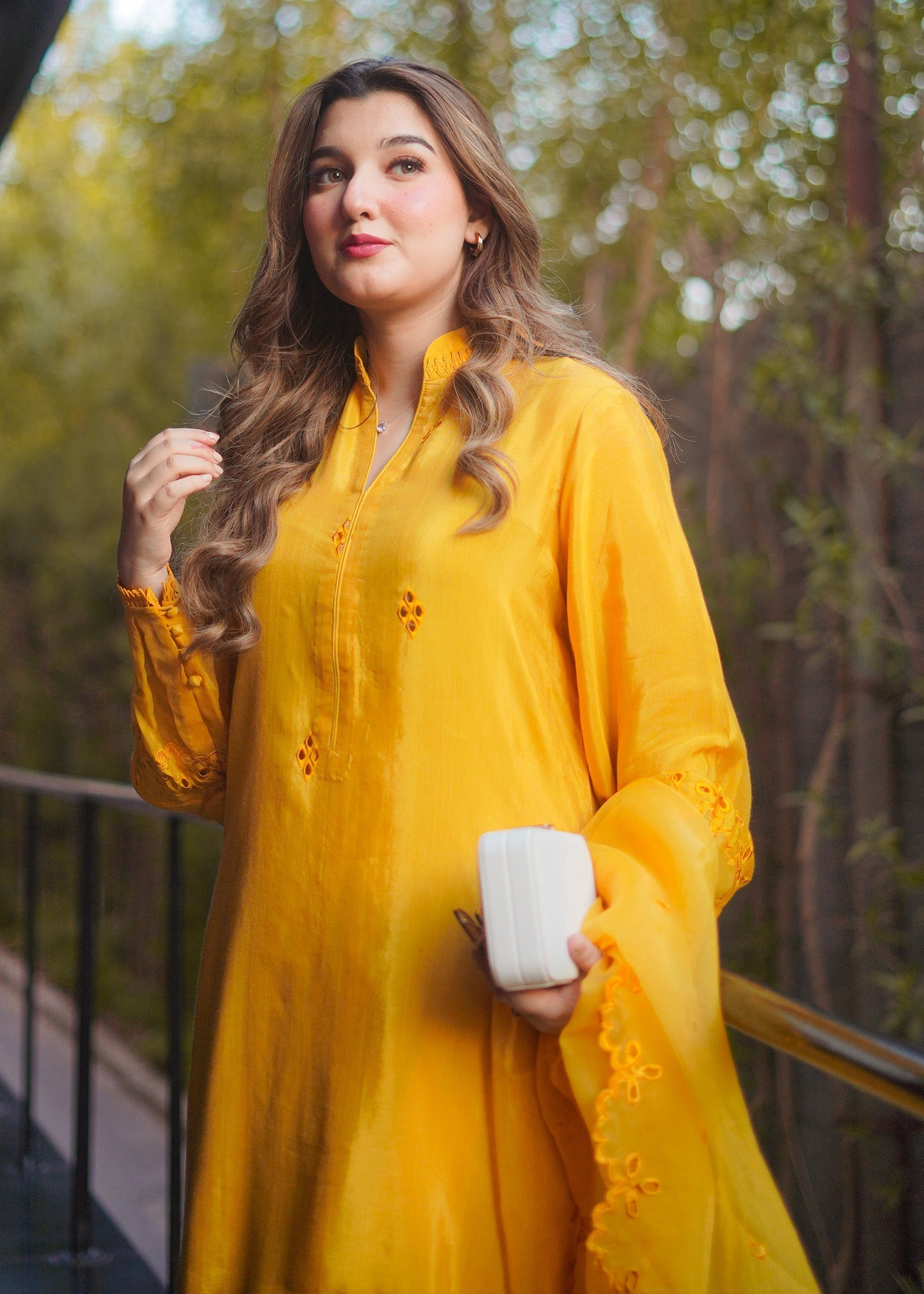 Fozia Khalid | Silk Spire | MARIGOLD - by - Libasekhas UK - Registered Vendor of : Hoorain Designer Wear - 100% Original Designer Dresss