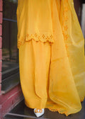 Fozia Khalid | Silk Spire | MARIGOLD - by - Libasekhas UK - Registered Vendor of : Hoorain Designer Wear - 100% Original Designer Dresss
