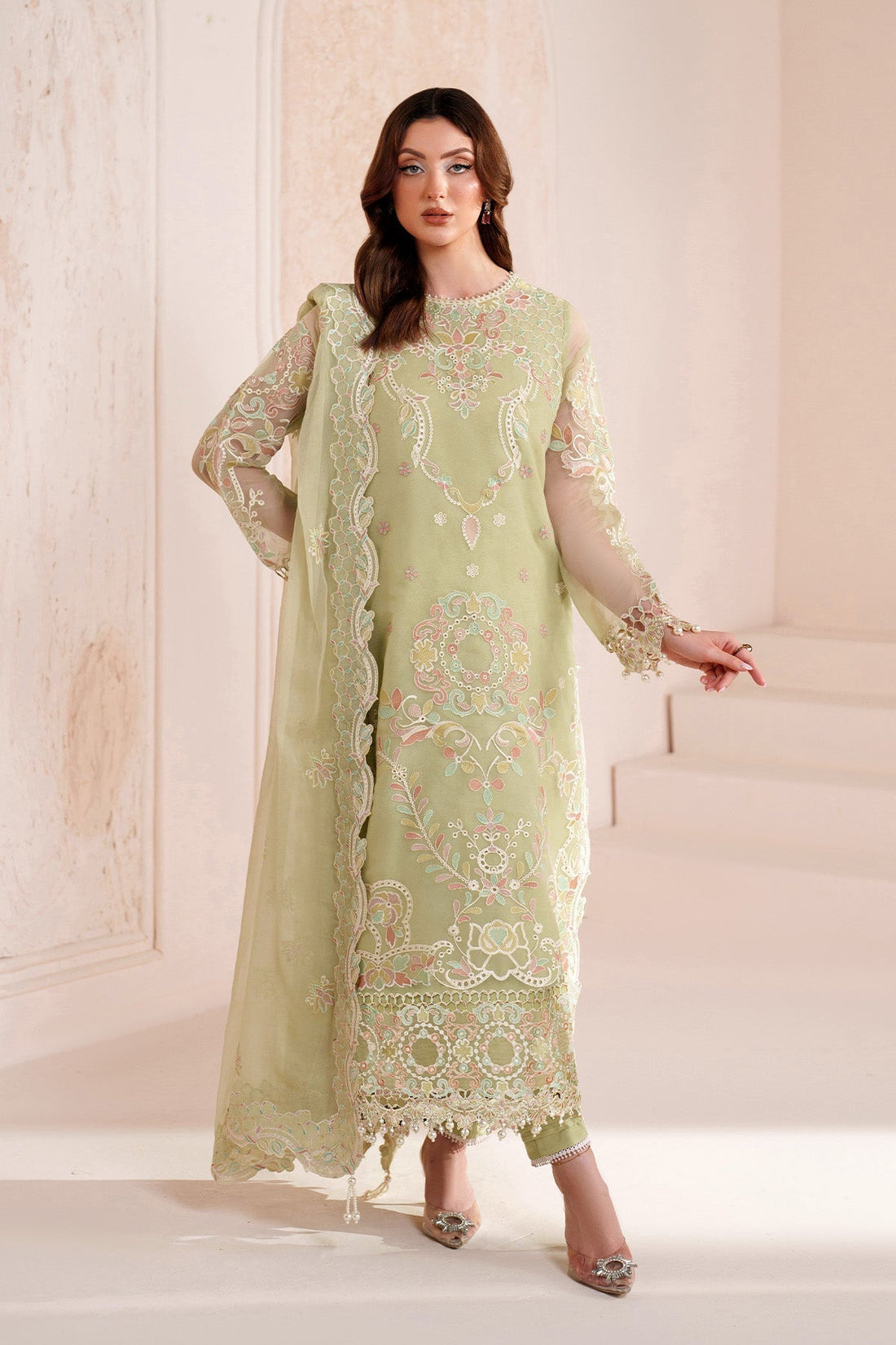 Alizeh | Threads Eid Festive Edit 26 |AF-BDHG-5042-Anya - by Libasekhas UK - Registered Vendor of : Alizeh - 100% Original Designer Dress
