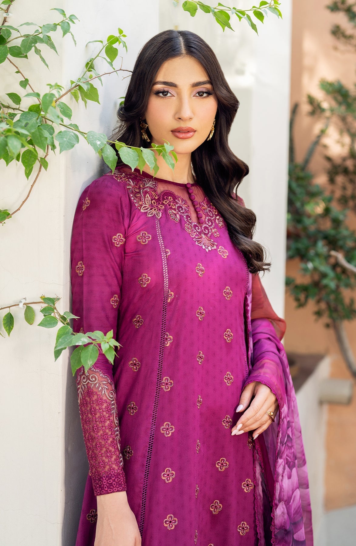Zarif | Nura Textured Lawn 25 | MEHMAL - by - Libasekhas UK - Registered Vendor of : Zarif - 100% Original Designer Dresss