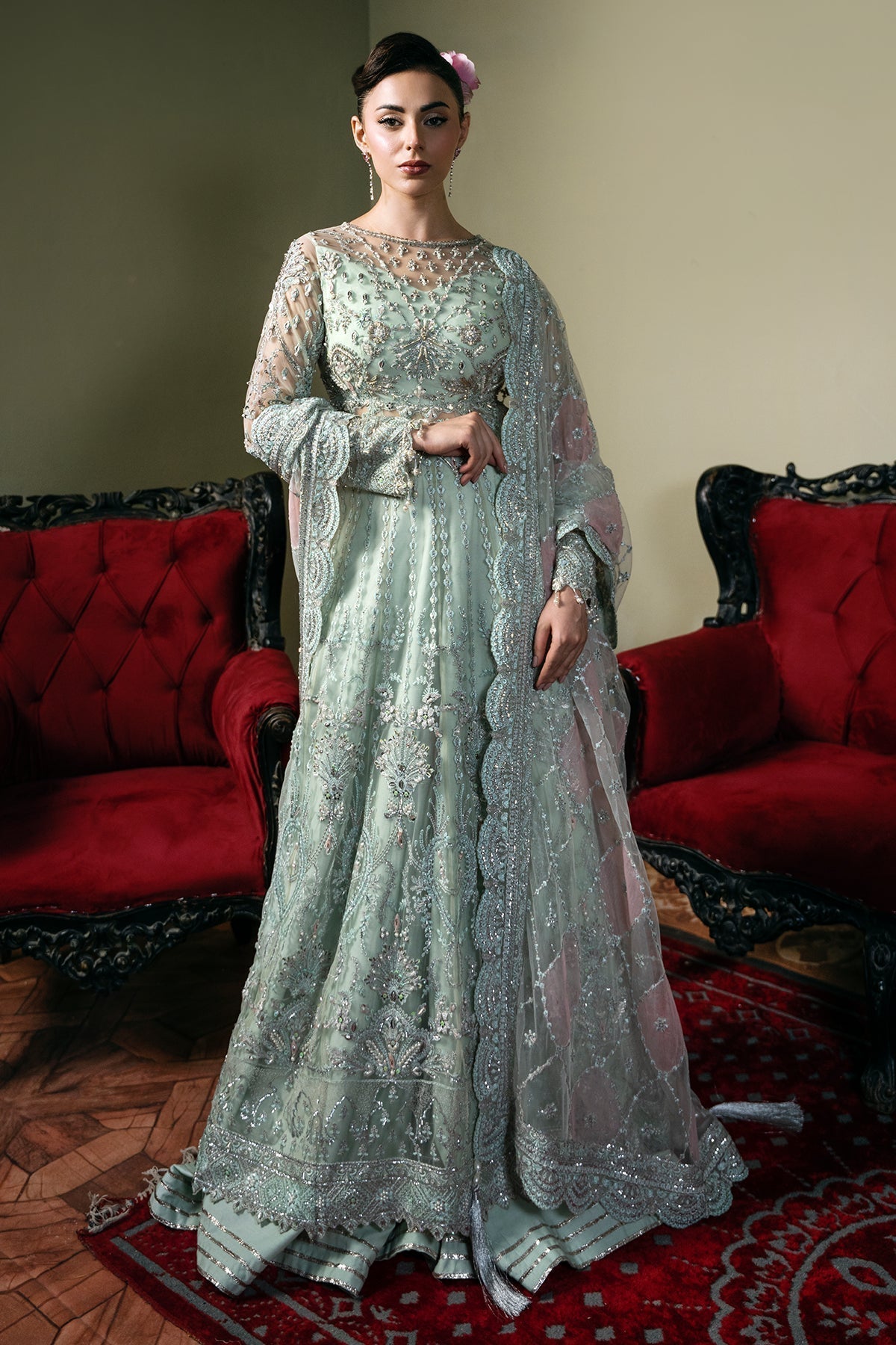 Mina Kashif | Kahani Formals | Zarpash - by - Libasekhas UK - Registered Vendor of : Mina Kashif - 100% Original Designer Dresss