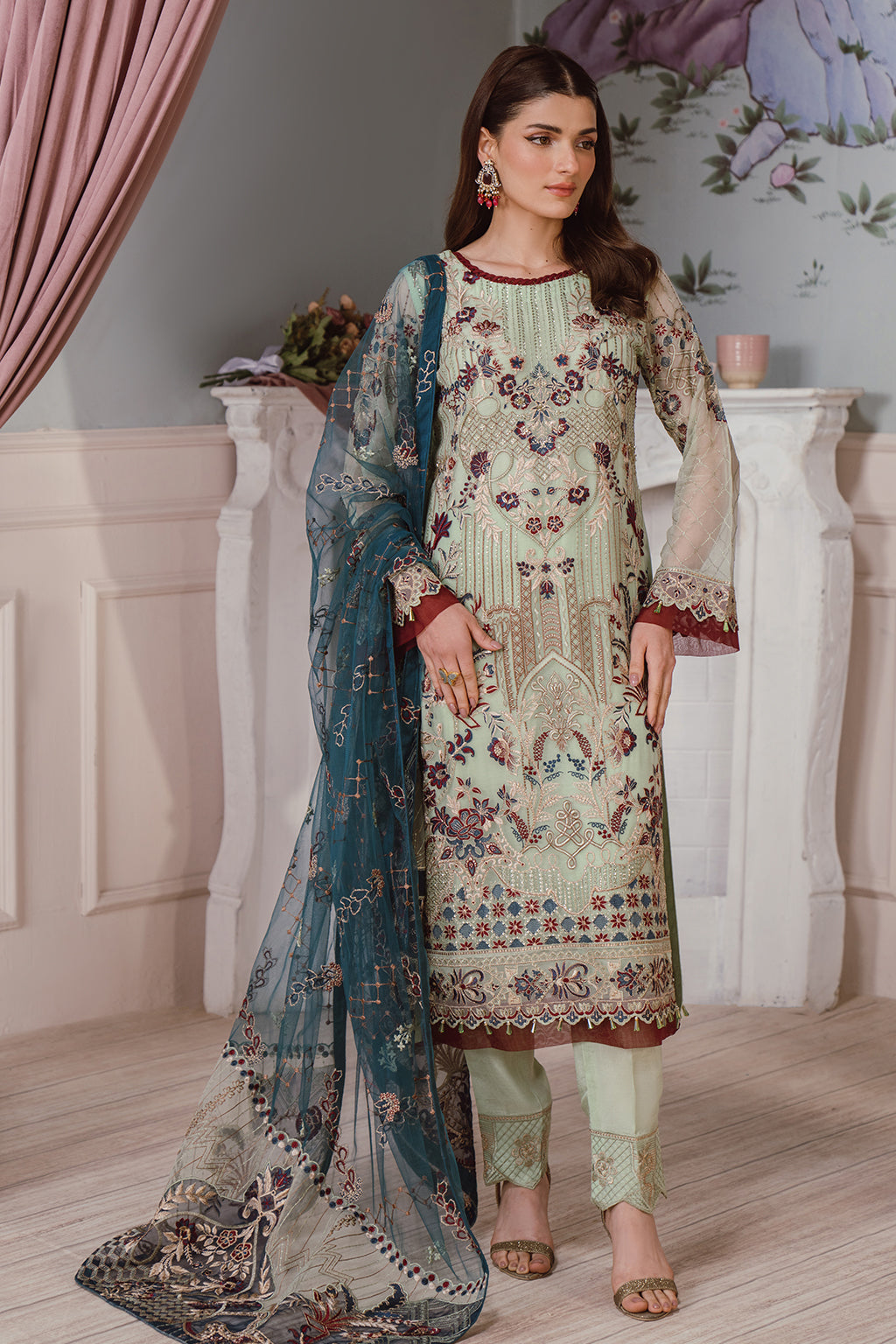 Ramsha | Ramsha Collection | F-2507 - by Libasekhas UK - Registered Vendor of : Ramsha - 100% Original Designer Dress