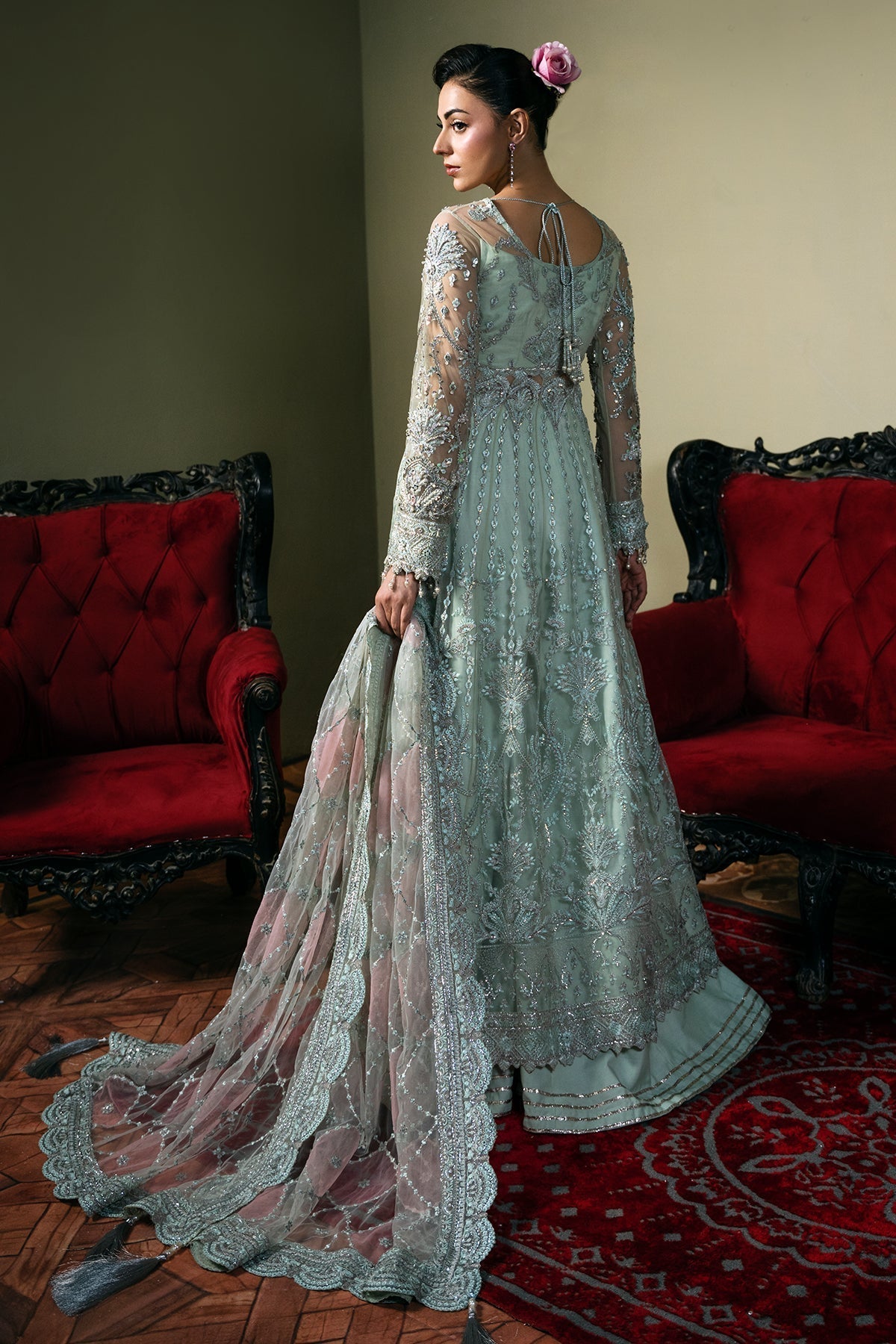 Mina Kashif | Kahani Formals | Zarpash - by - Libasekhas UK - Registered Vendor of : Mina Kashif - 100% Original Designer Dresss