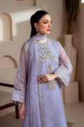 Alizeh | Aymal Chiffon | AF-BHM-4041-Marine - by - Libasekhas UK - Registered Vendor of : Alizeh - 100% Original Designer Dresss