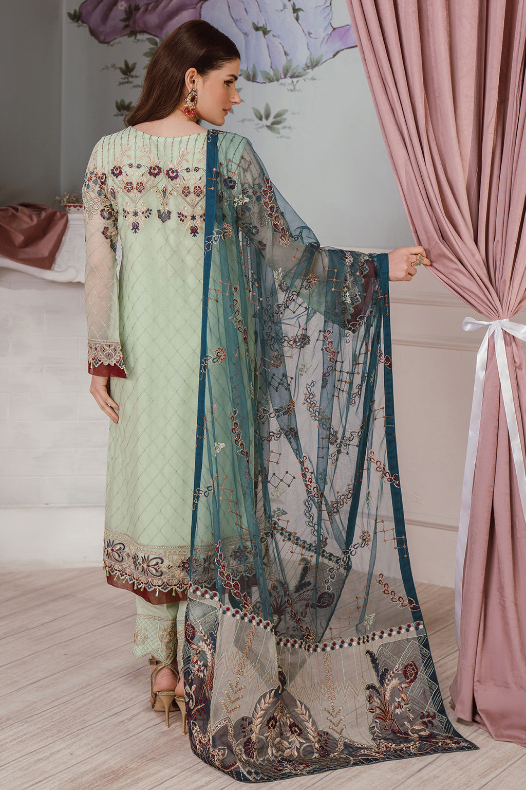 Ramsha | Ramsha Collection | F-2507 - by Libasekhas UK - Registered Vendor of : Ramsha - 100% Original Designer Dress