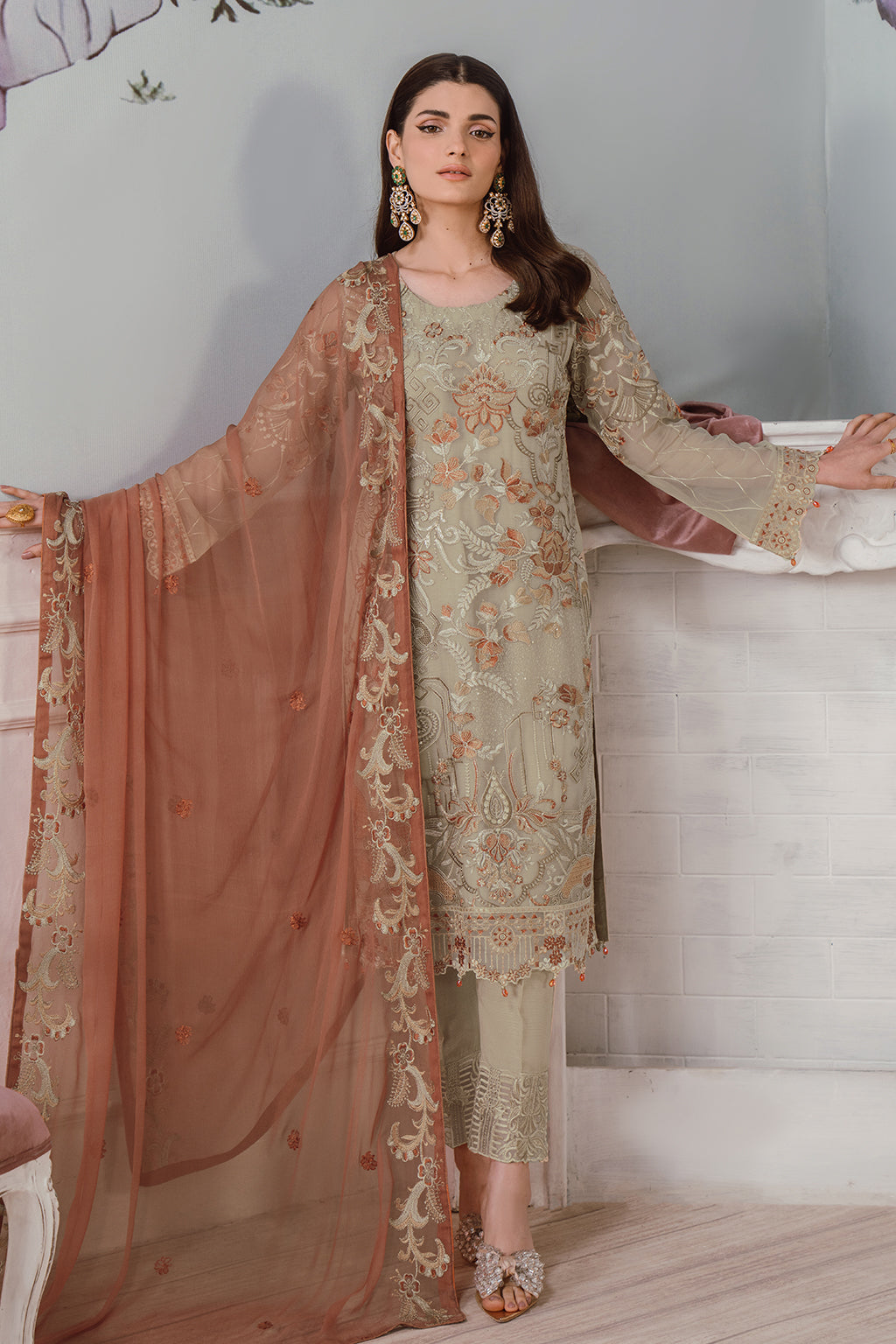 Ramsha | Ramsha Collection | F-2505 - by Libasekhas UK - Registered Vendor of : Ramsha - 100% Original Designer Dress