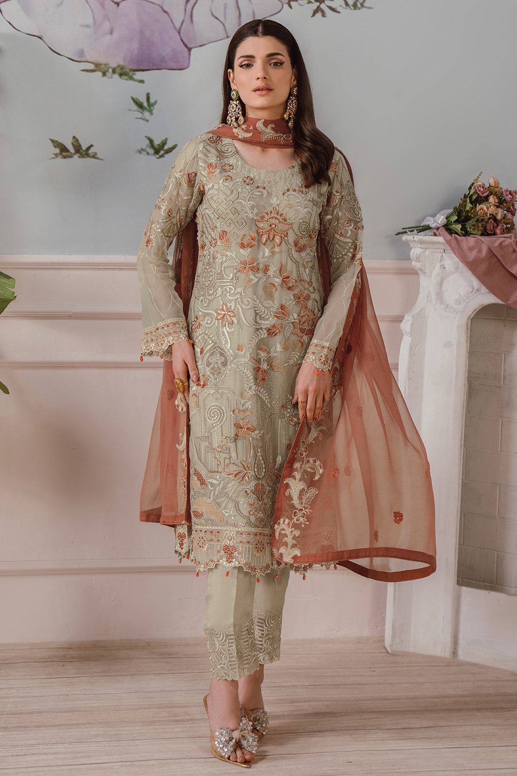 Ramsha | Ramsha Collection | F-2505 - by Libasekhas UK - Registered Vendor of : Ramsha - 100% Original Designer Dress