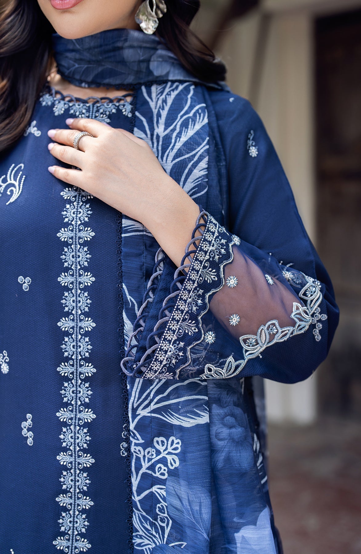 Zarif | Nura Textured Lawn 25 | SEERUM - by - Libasekhas UK - Registered Vendor of : Zarif - 100% Original Designer Dresss
