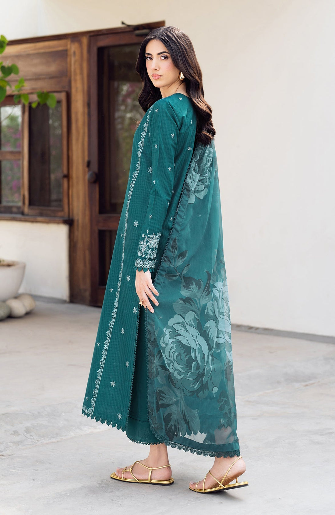 Zarif | Nura Textured Lawn 25 | NUSA - by - Libasekhas UK - Registered Vendor of : Zarif - 100% Original Designer Dresss