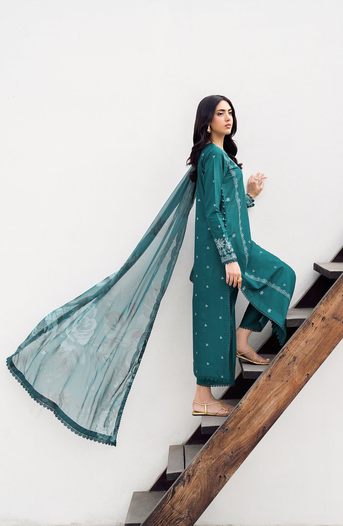 Zarif | Nura Textured Lawn 25 | NUSA - by - Libasekhas UK - Registered Vendor of : Zarif - 100% Original Designer Dresss