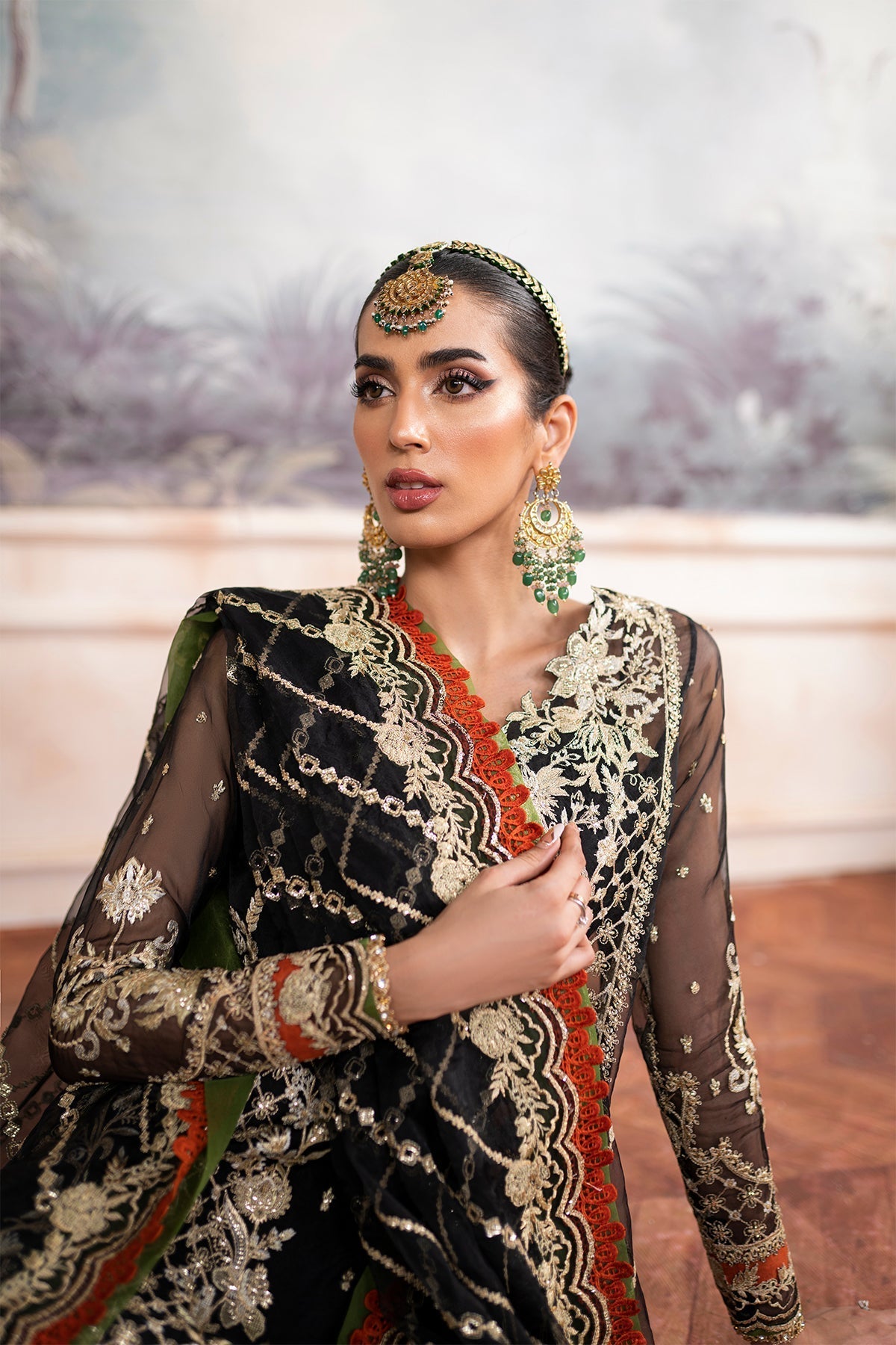 Inara | Aurelia Wedding Collection | Noir - by - Libasekhas UK - Registered Vendor of : InaraClothing - 100% Original Designer Dresss