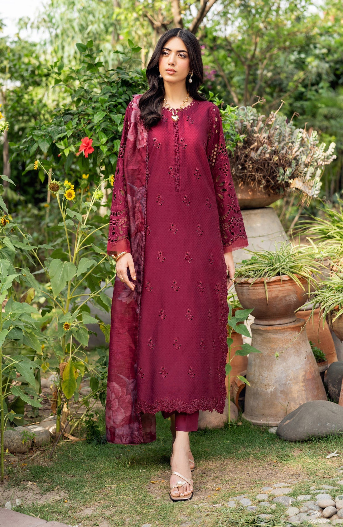 Zarif | Nura Textured Lawn 25 | MORICH - by - Libasekhas UK - Registered Vendor of : Zarif - 100% Original Designer Dresss