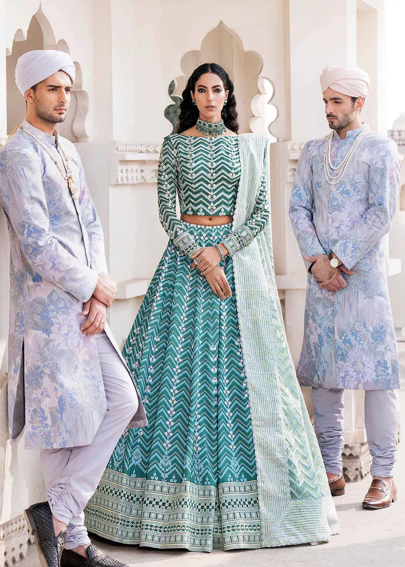 Akbar Aslam | Darbar Festive Formals | Gulrukh - by - Libasekhas UK - Registered Vendor of : Akbar Aslam - 100% Original Designer Dresss