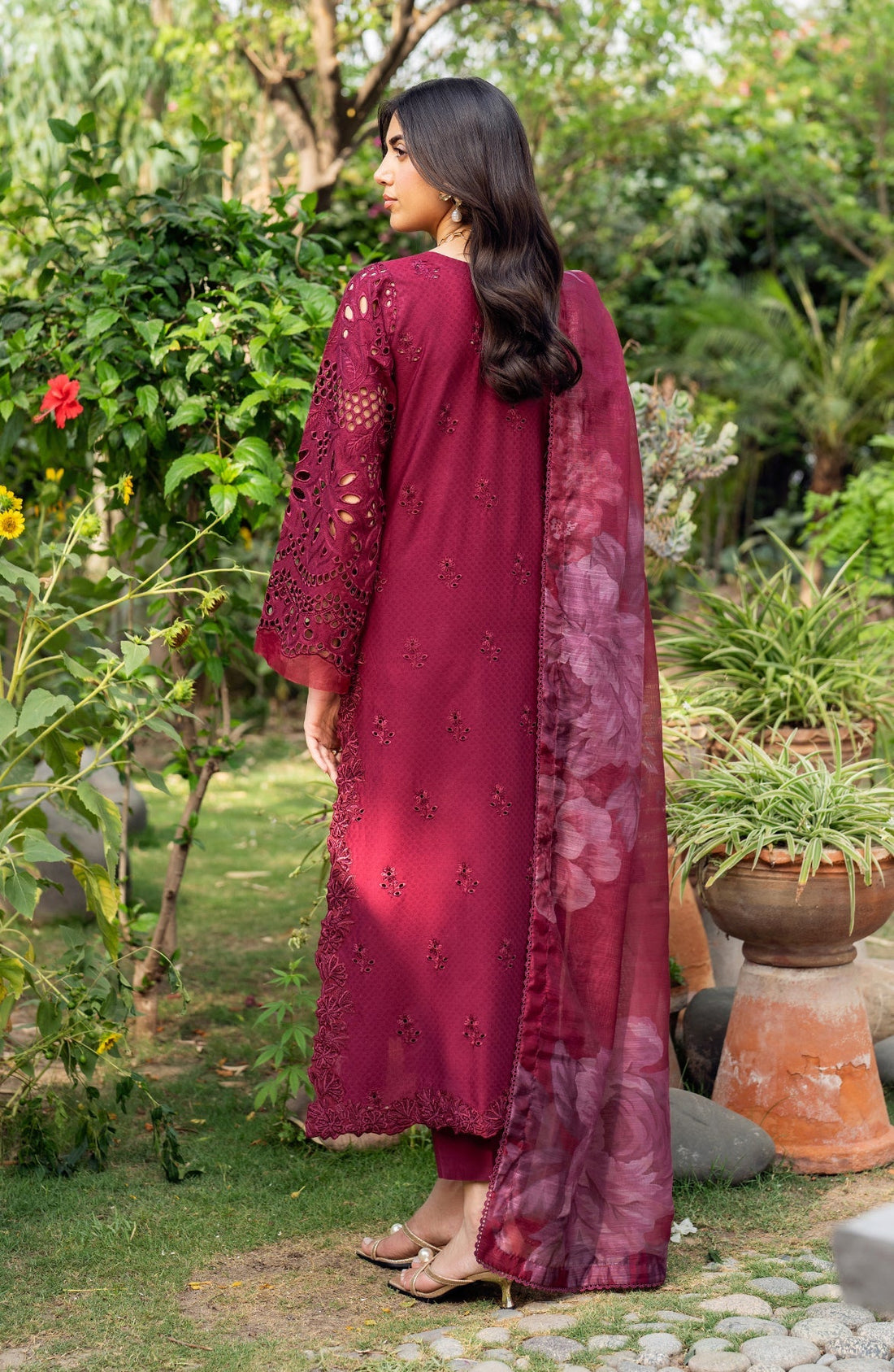 Zarif | Nura Textured Lawn 25 | MORICH - by - Libasekhas UK - Registered Vendor of : Zarif - 100% Original Designer Dresss