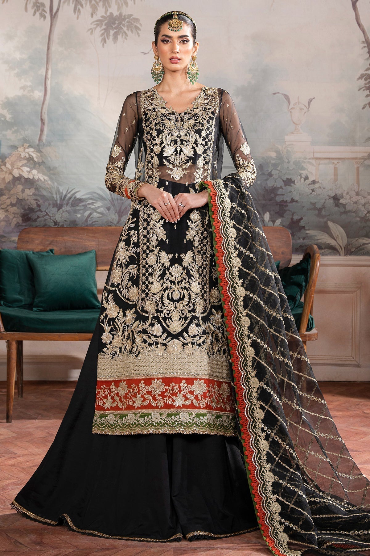 Inara | Aurelia Wedding Collection | Noir - by - Libasekhas UK - Registered Vendor of : InaraClothing - 100% Original Designer Dresss
