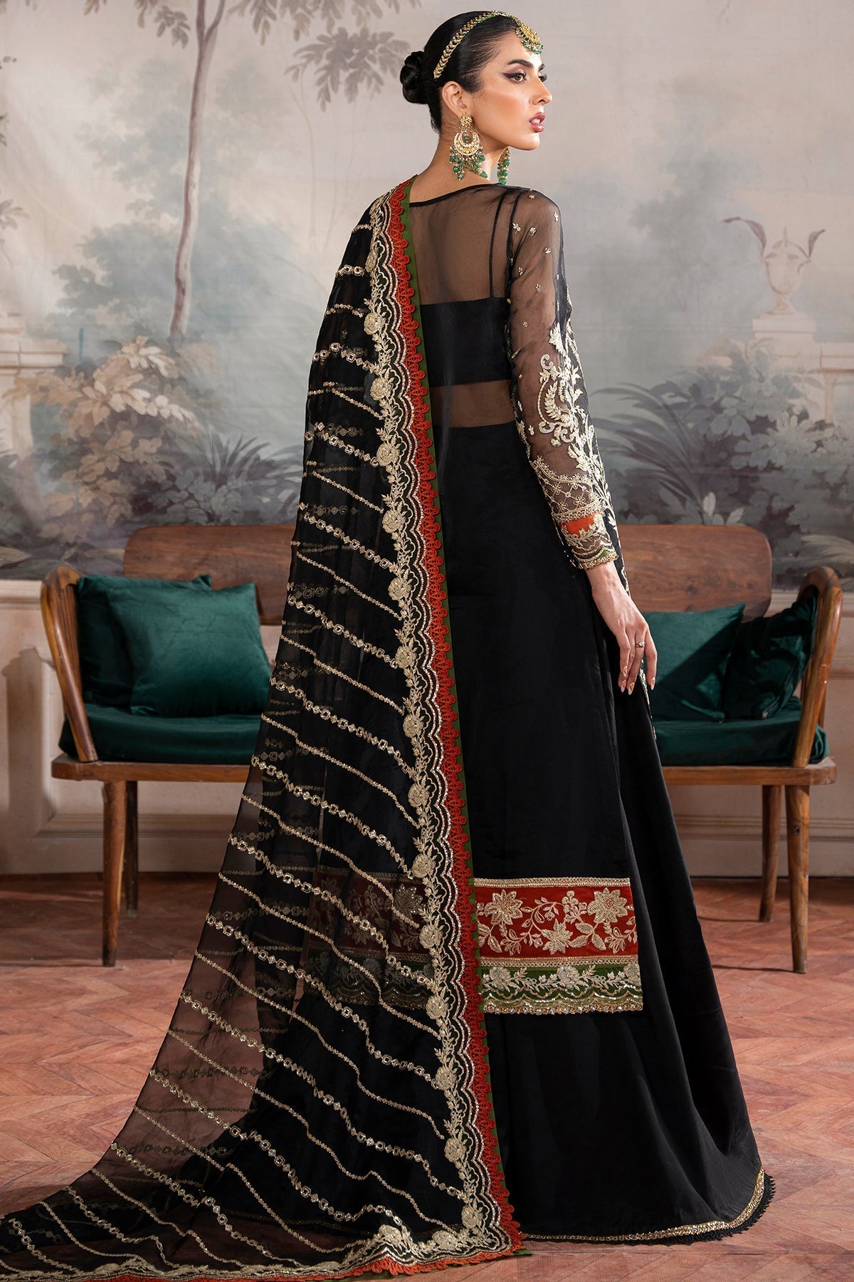 Inara | Aurelia Wedding Collection | Noir - by - Libasekhas UK - Registered Vendor of : InaraClothing - 100% Original Designer Dresss