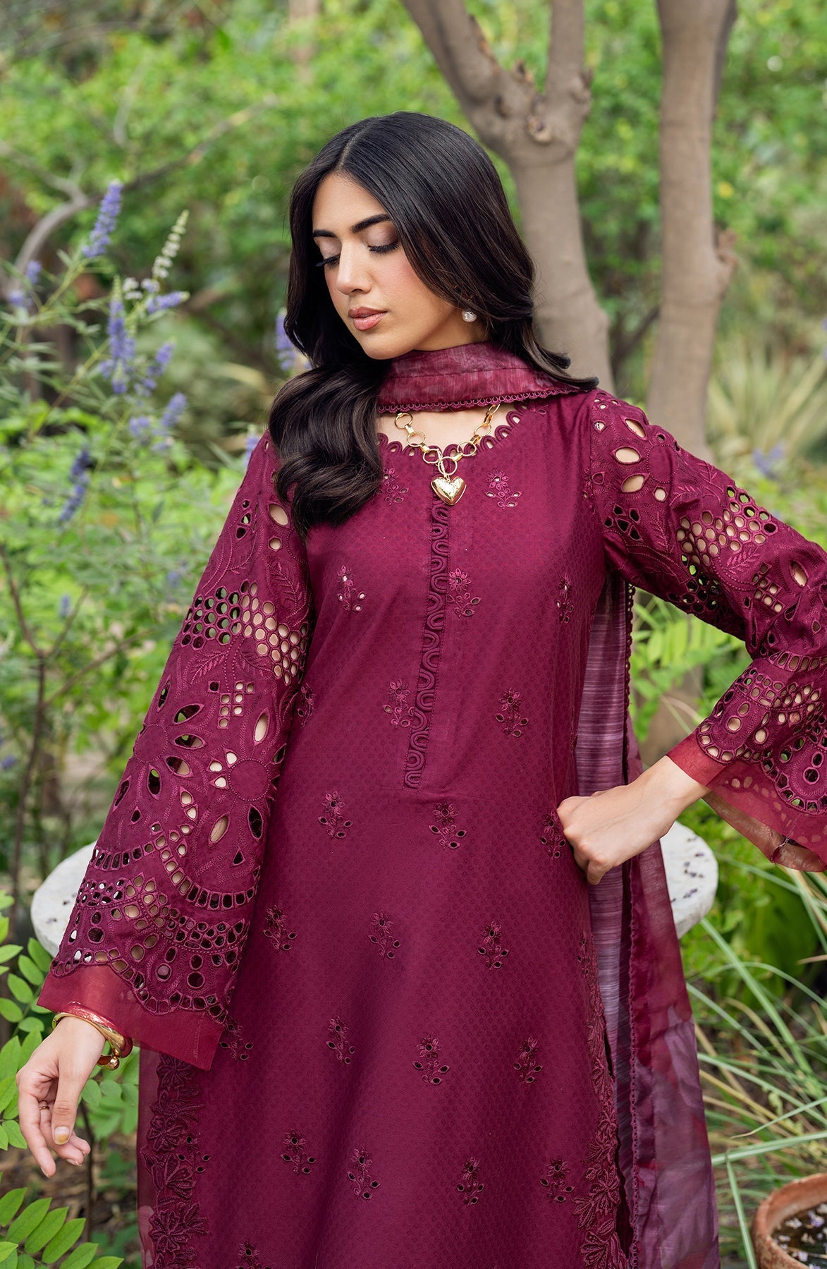 Zarif | Nura Textured Lawn 25 | MORICH - by - Libasekhas UK - Registered Vendor of : Zarif - 100% Original Designer Dresss