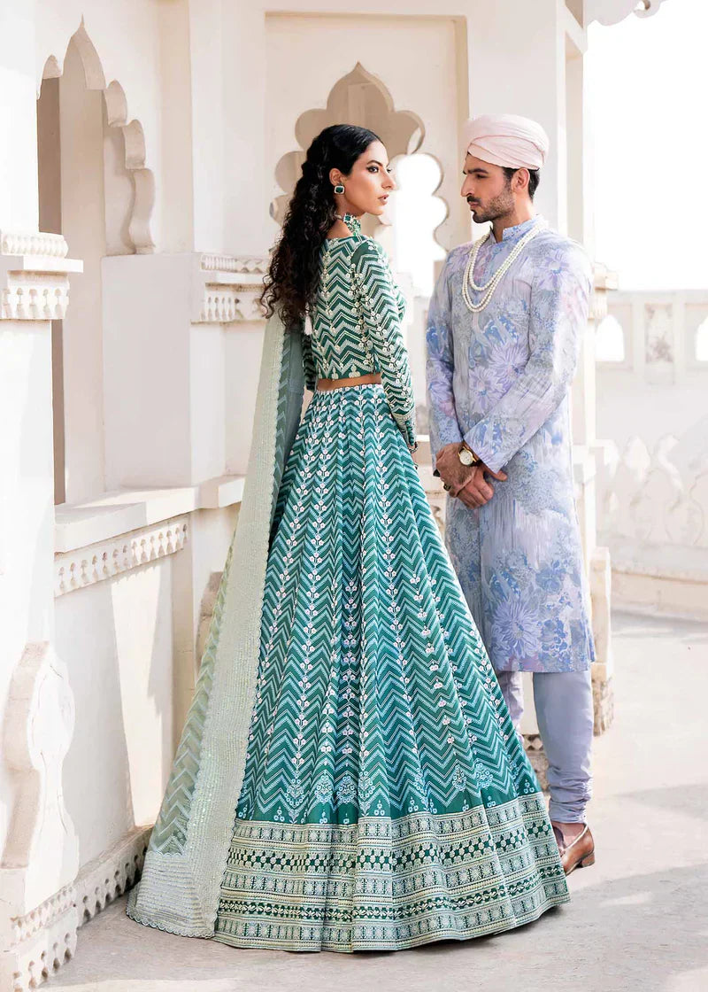 Akbar Aslam | Darbar Festive Formals | Gulrukh - by - Libasekhas UK - Registered Vendor of : Akbar Aslam - 100% Original Designer Dresss