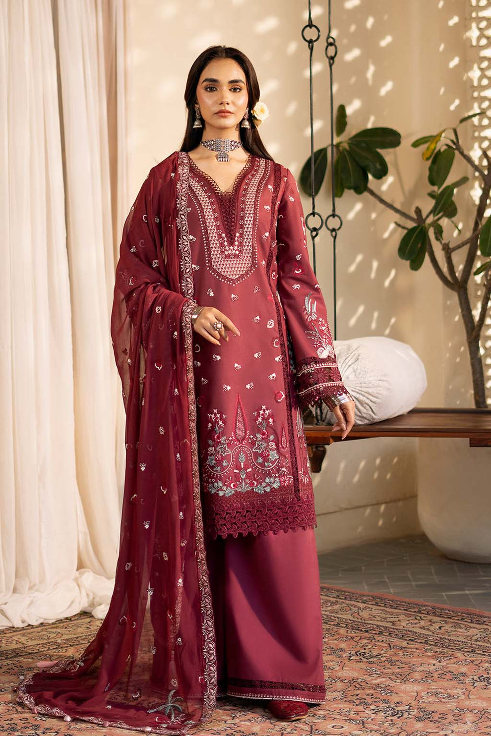 Zarposh | Sajni Lawn 25 | Nayirah - by - Libasekhas UK - Registered Vendor of : Zarposh - 100% Original Designer Dresss
