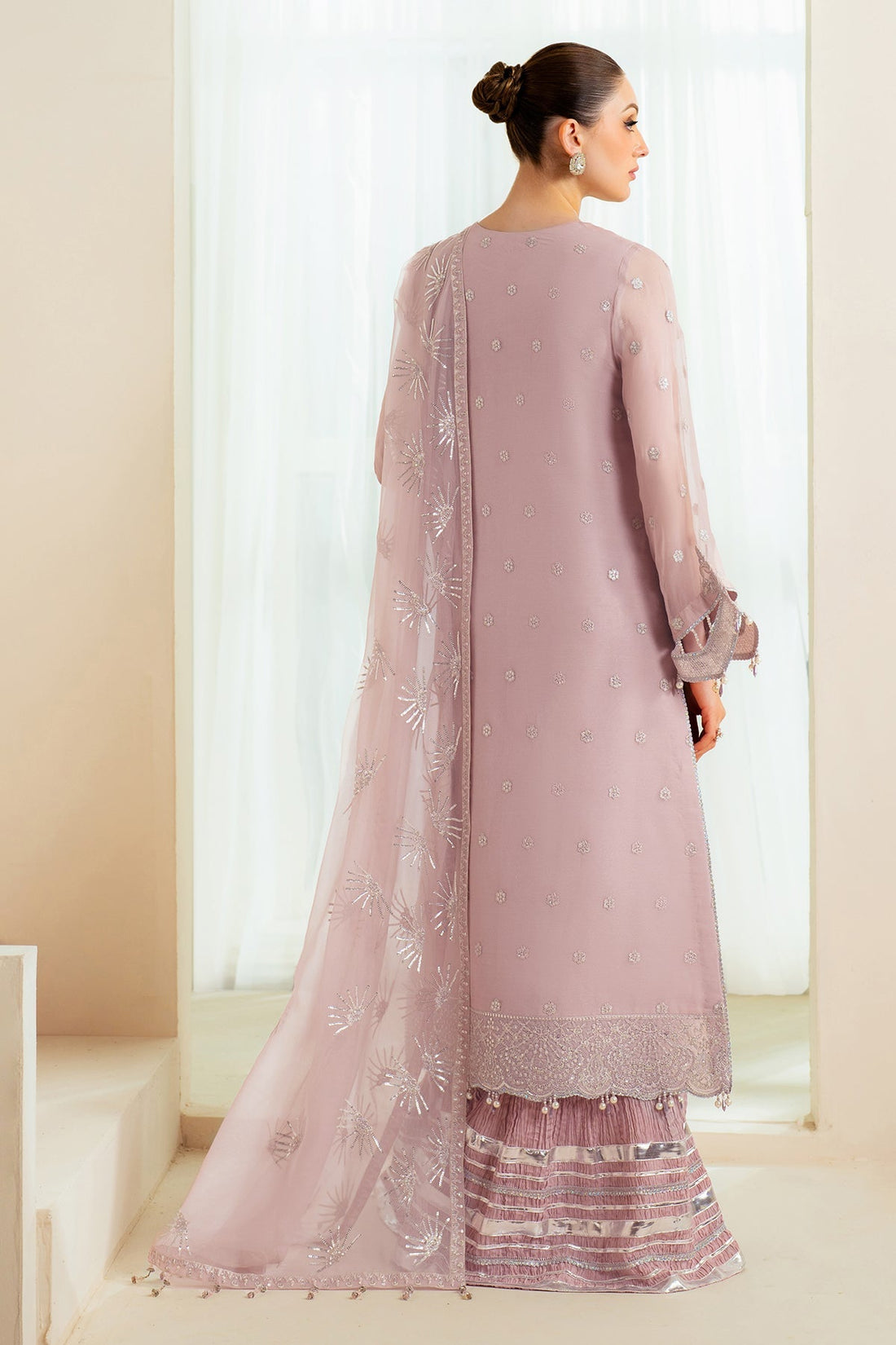 Alizeh | Aymal Chiffon | AF-BHM-4045-Sira - by - Libasekhas UK - Registered Vendor of : Alizeh - 100% Original Designer Dresss