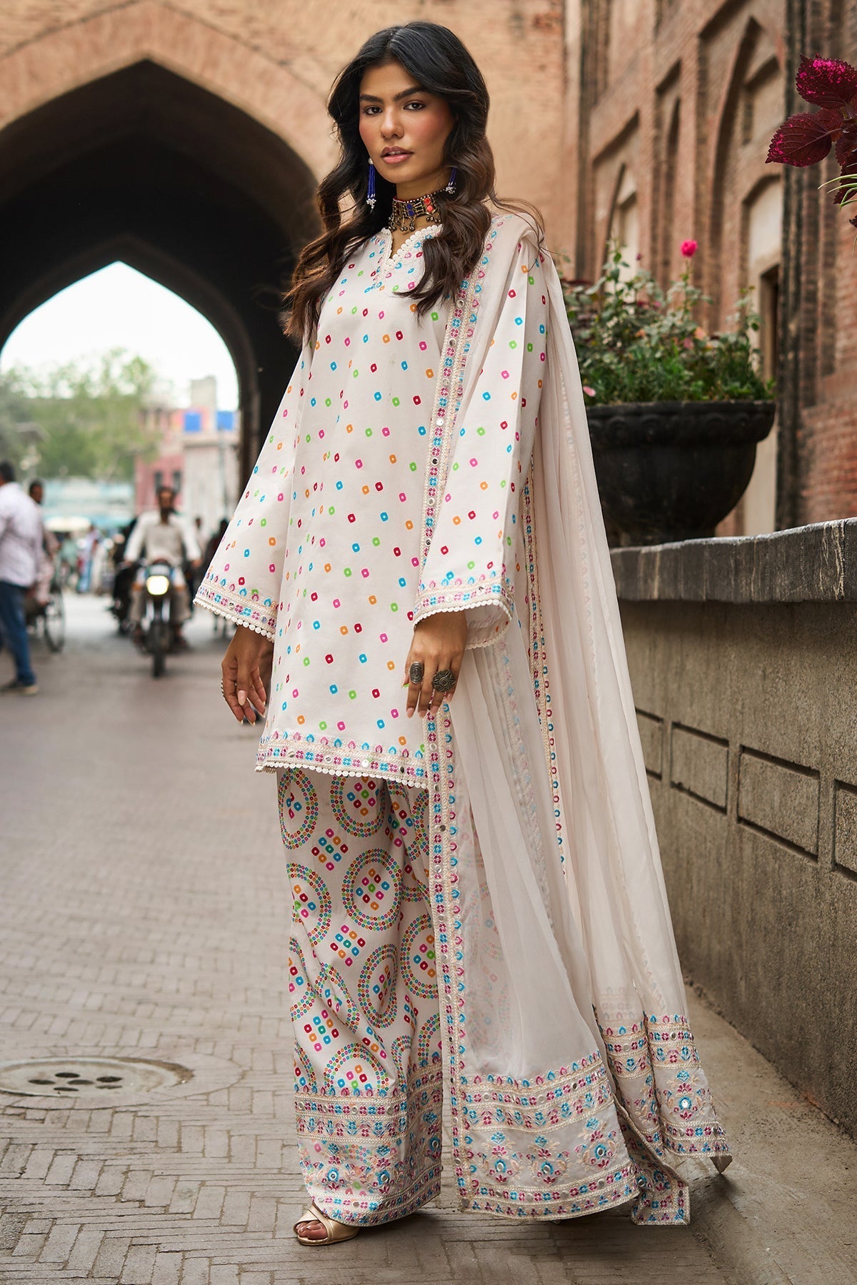 Charizma | Festive Edit | CNP-6-241 - by Libasekhas UK - Registered Vendor of : Charizma - 100% Original Designer Dress