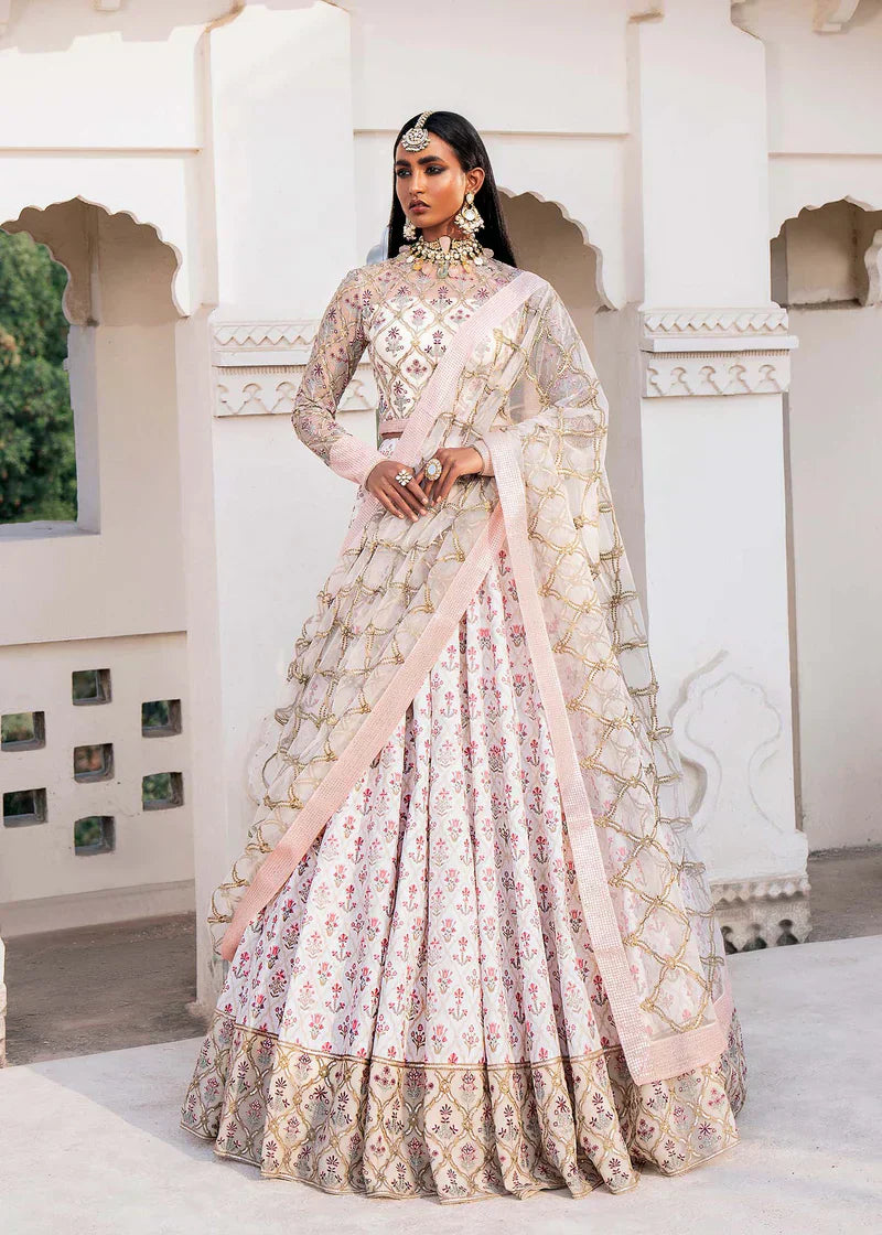 Akbar Aslam | Darbar Festive Formals | Gul Posh - by - Libasekhas UK - Registered Vendor of : Akbar Aslam - 100% Original Designer Dresss