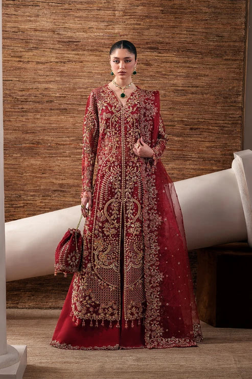 Emaan Adeel | Starlit Jewels | Gown-Ruby Veil