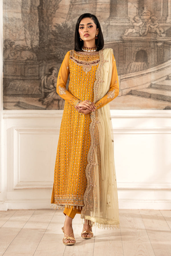 Zarif | Formal Edit 25 | ZFE-04 ELIZA - by - Libasekhas UK - Registered Vendor of : Zarif - 100% Original Designer Dresss