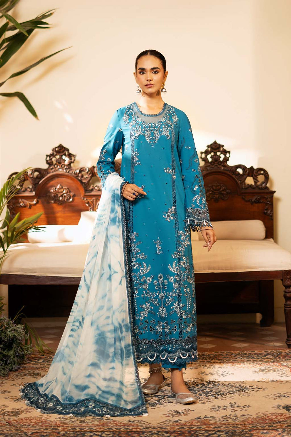 Zarposh | Sajni Lawn 25 | Azal - by - Libasekhas UK - Registered Vendor of : Zarposh - 100% Original Designer Dresss