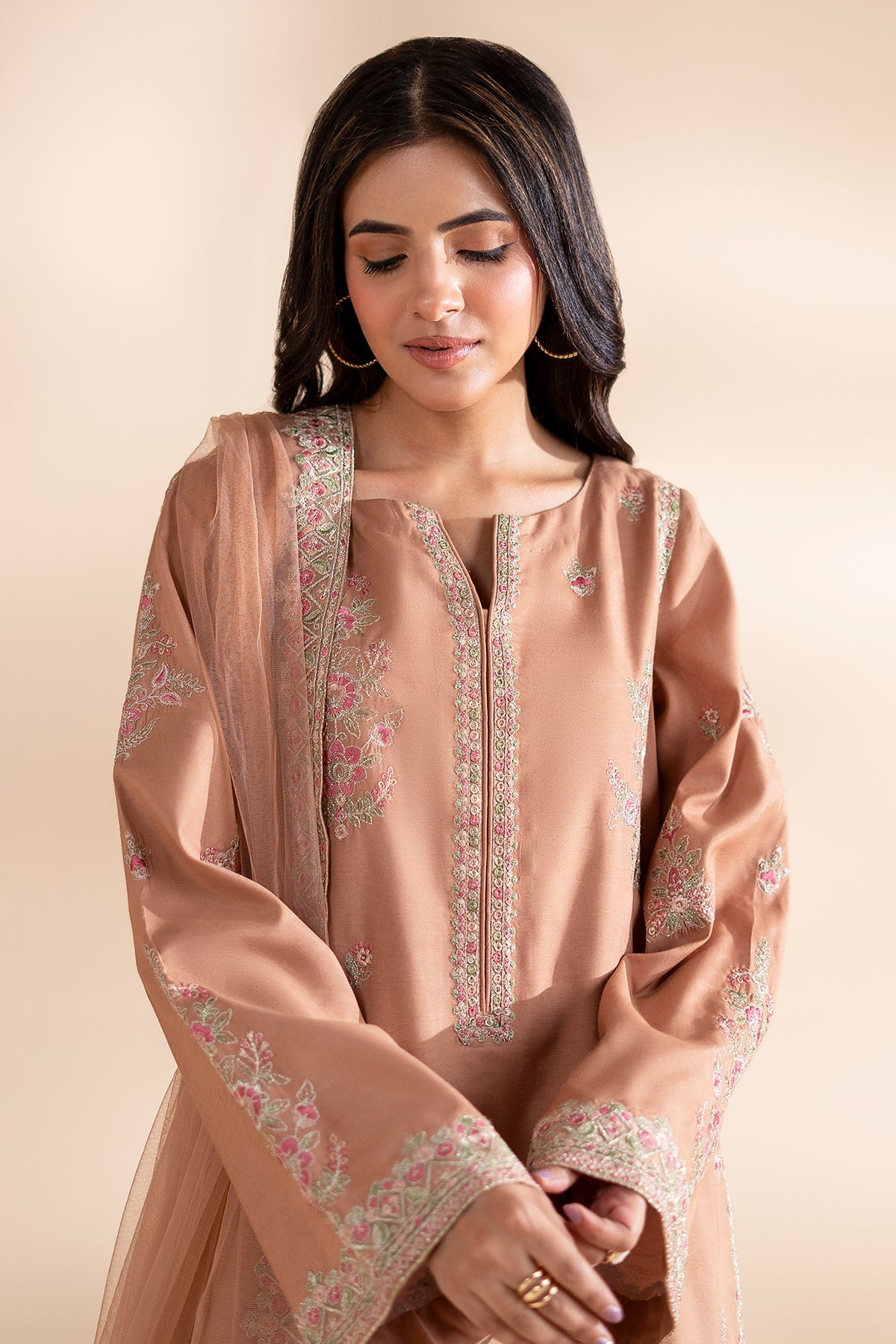 Charizma | Festive Pret | 3-PC Stitched Embroidered CMA-6-398 - by Libasekhas UK - Registered Vendor of : Charizma - 100% Original Designer Dress