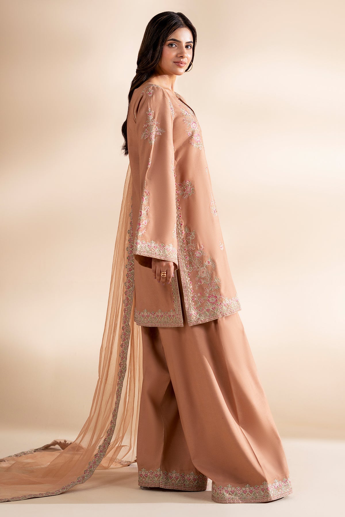 Charizma | Festive Pret | 3-PC Stitched Embroidered CMA-6-398 - by Libasekhas UK - Registered Vendor of : Charizma - 100% Original Designer Dress